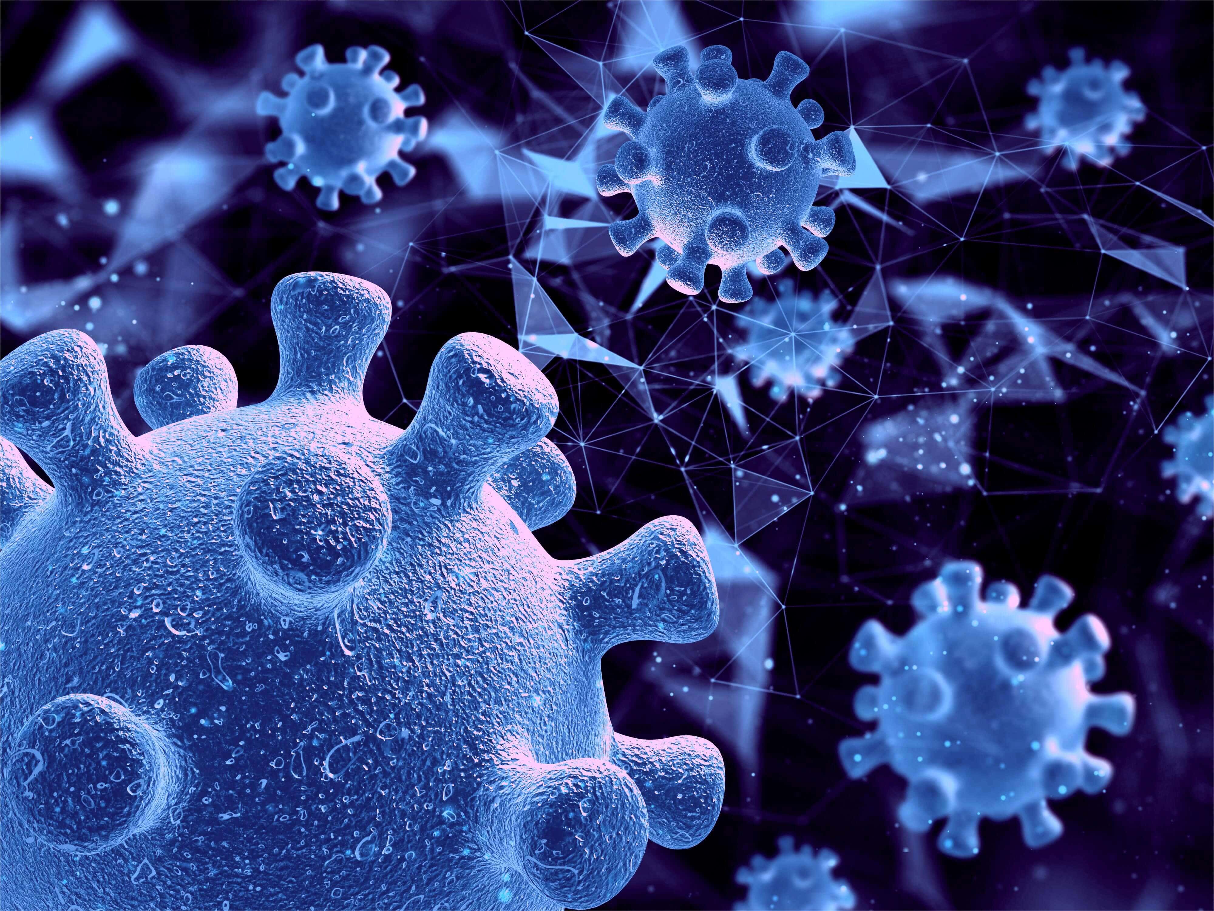 Two viruses together waking immune storm!!